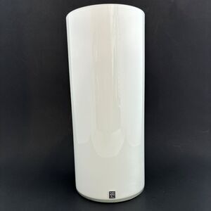 Pukeberg Contemporary Cylinder Vase Sleek Sweden Modern Scandinavia Vintage